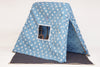 Wooden PlayGym with Mini Tent - Baby Blue