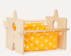 Stackable Toy Organiser - Mustard Sun