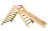 The Climbing / Pikler Triangle + Reversible Ramp