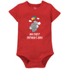 My First Father's Day Onesie - Red