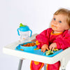 Roll & Go Mealtime Mat With Spoon - Blue