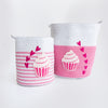 Magical Cupcakes | Cotton Rope Baskets (Set Of 2)