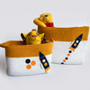 Child Of The Universe- Cotton Rope Baskets (Set Of 2)