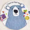 Polar Bear Baby Playmat, Blue