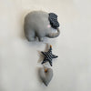 Plush/Huggy/Toy Elephant Hanging, Grey