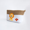 Baby Animals- Cotton Rope Baskets (Set Of 2)