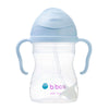 Weighted Straw Sippy Cup 240ml - Bubblegum Light Blue