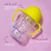 Weighted Straw Sippy Cup 240ml - Bubblegum Light Blue