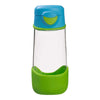 Tritan Sport Spout Drink Bottle 450ml - Ocean Breeze Blue Green