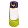 Tritan Sport Spout Drink Bottle 450ml - Passion Splash Purple Green