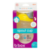 Soft Spout Cup 240ml- Lemon Yellow Grey