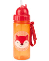 Zoo Straw Bottle Pp Fox