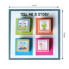 Story Cube With Story Mat (Contain Wooden Cube)