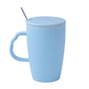 Tall Pastel Coffee Mug - Sky Blue