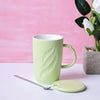 Tall Pastel Coffee Mug - Green