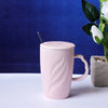 Tall Pastel Coffee Mug - Pink