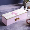 Wooden Tea Storage Gift Box - 3 Compartment