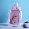 Milk Bottle Photo Frame - Pink