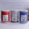 Floral Dotted Kitchen Storage Canisters (Set of 3)