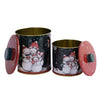 Snowman Family Canisters (Set of 2)