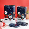 Santa & Friends Tall  Storage Box (Set of 2) - Blue