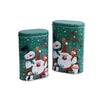 Santa & Friends Tall Storage Box (Set of 2) - Green