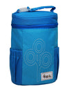 Nom Nom Insulated Lunch Bag- Blue