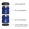 Pow This & That Stackable Stainless Steel Insulated Food Jar- Navy
