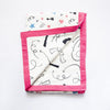 Doodle Arrows | Reversible Muslin Blanket