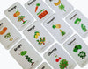 Fruits And Vegetables Flashcards- Pack Of 24