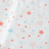 Twinkly Stars - Reversible Bib & Burpy Cloth Set
