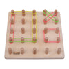 Wooden Geoboard