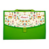 Personalised Expanding Green Folder | Circus