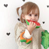Cathy The Carrot Natural Rubber Teether