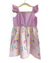 In the Sky' Lavender Frilly Frock
