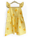 Kitty Kat' Yellow Frilly Frock