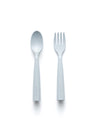 My First Cutlery Fork & Spoon Set  Aqua