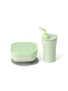 Sip & Snack- Suction Bowl with Sippy Cup Feeding Set  Key Lime/ Key Lime