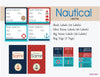 Personalised Label Set | Nautical