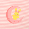 Blush Pink Stripes T-Shirt : Sleepy Bunny