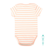 Peachy Stripes Bodysuit : Sleepy Bunny
