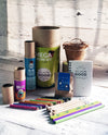 Plantable Pens & Pencil Gift Box - Mega Grow Kit (Cylinder Box)