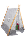 Play Tent - Grey Sharks With Which Black & White Checks