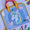 Personalised Art Bag | Unicorn