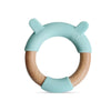 Wood + Silicone Teether Ring - BEAR