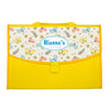 Personalised Expanding Yellow Folder | Butterfly