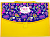 Personalised Expanding Yellow Folder | Vibrant Graffiti